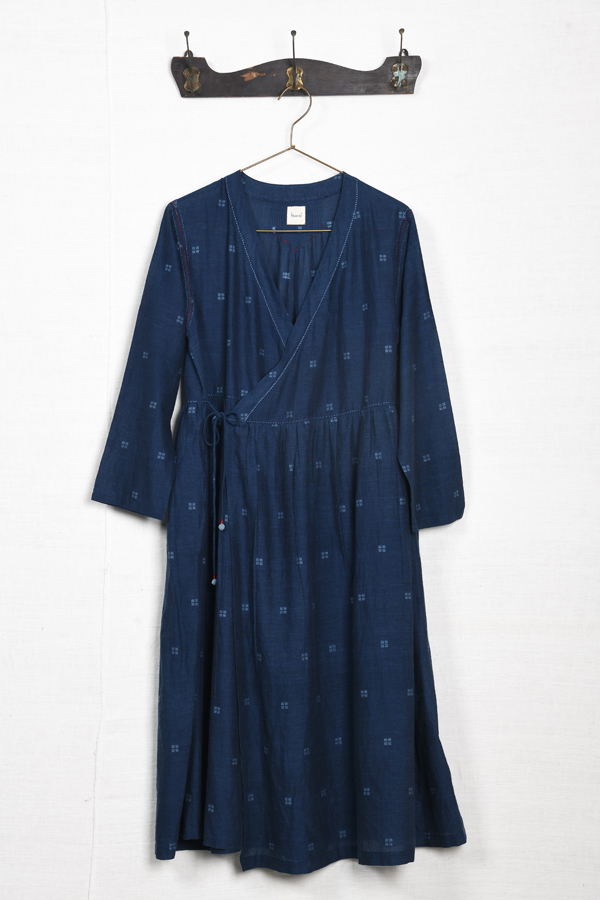 DAFFODIL OVERLAPPING DRESS